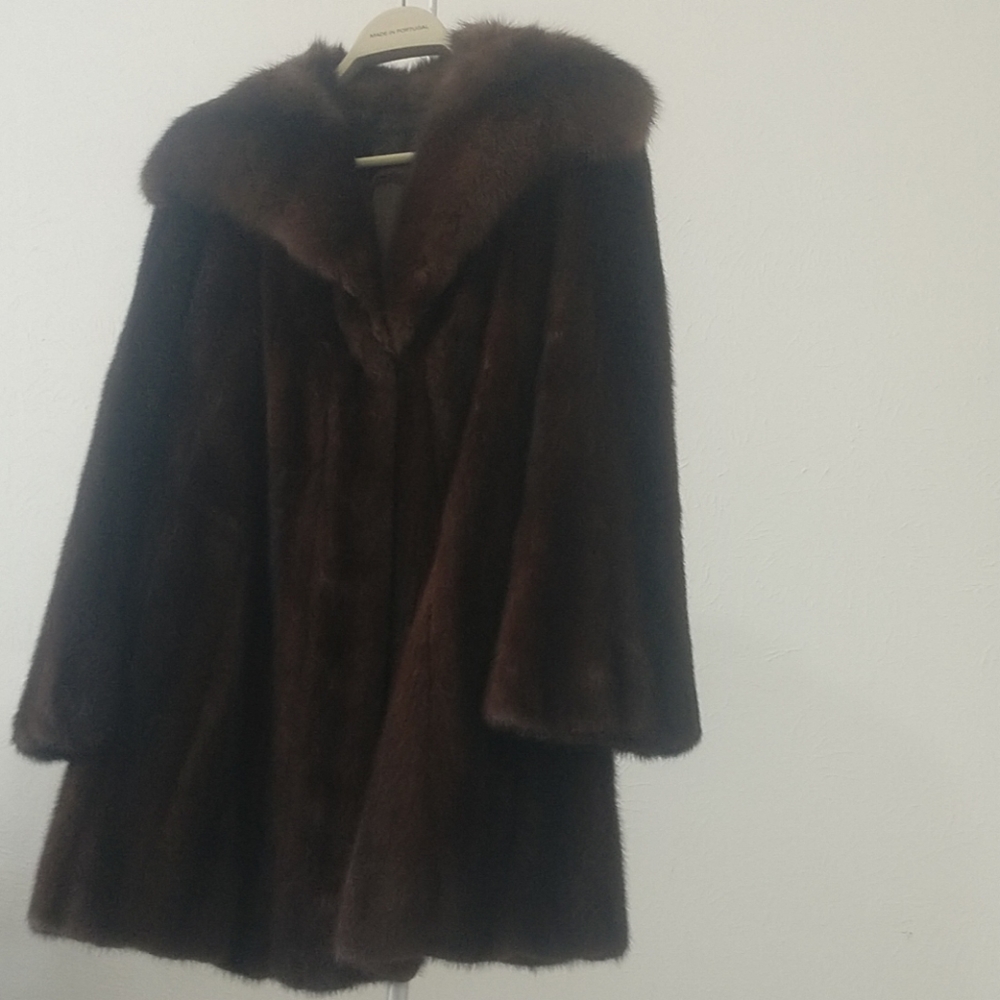 Mink coat